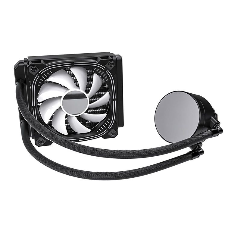 Water Cooler Acegeek Temp C120, ARGB, 120mm, Preto, AG-TEMPC120-BK
