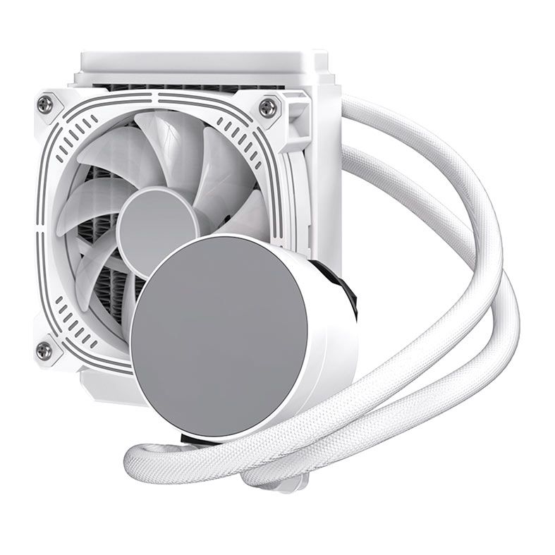 Water Cooler Acegeek Temp C120, ARGB, 120mm, Branco, AG-TEMPC120-WH