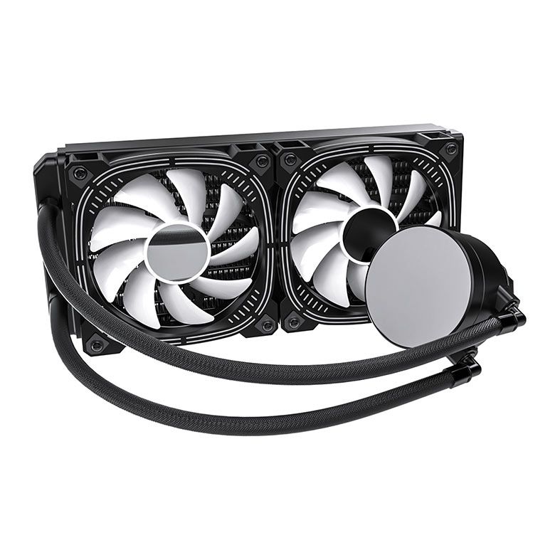 Water Cooler Acegeek Temp C240, ARGB, 240mm, Preto, AG-TEMPC240-BK