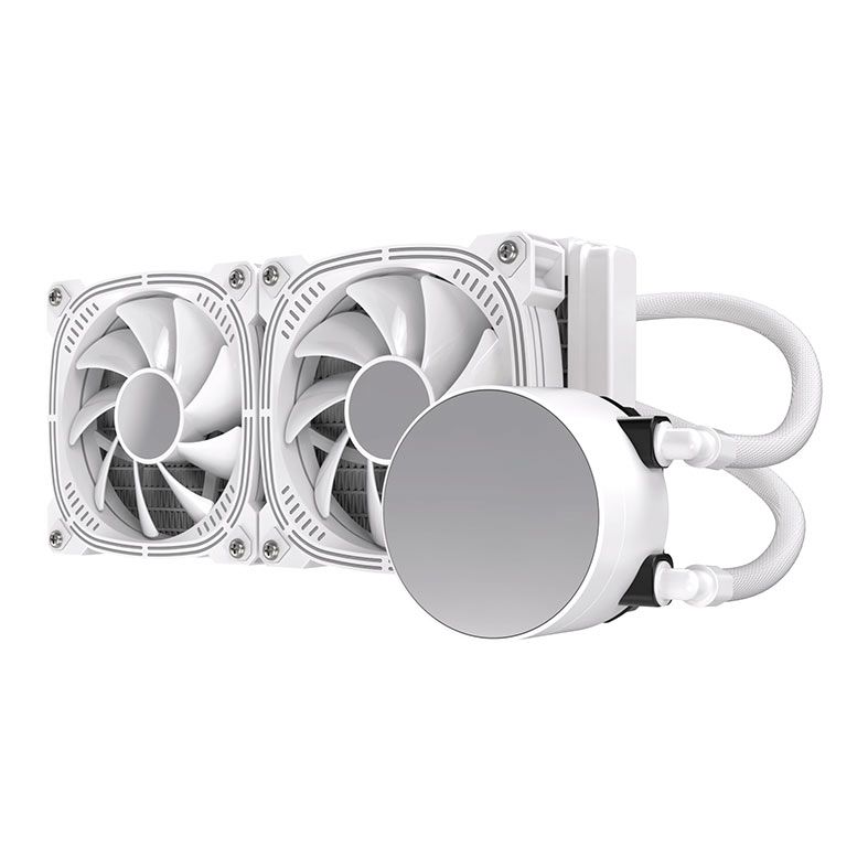 Water Cooler Acegeek Temp C240, ARGB, 240mm, Branco, AG-TEMPC240-WH