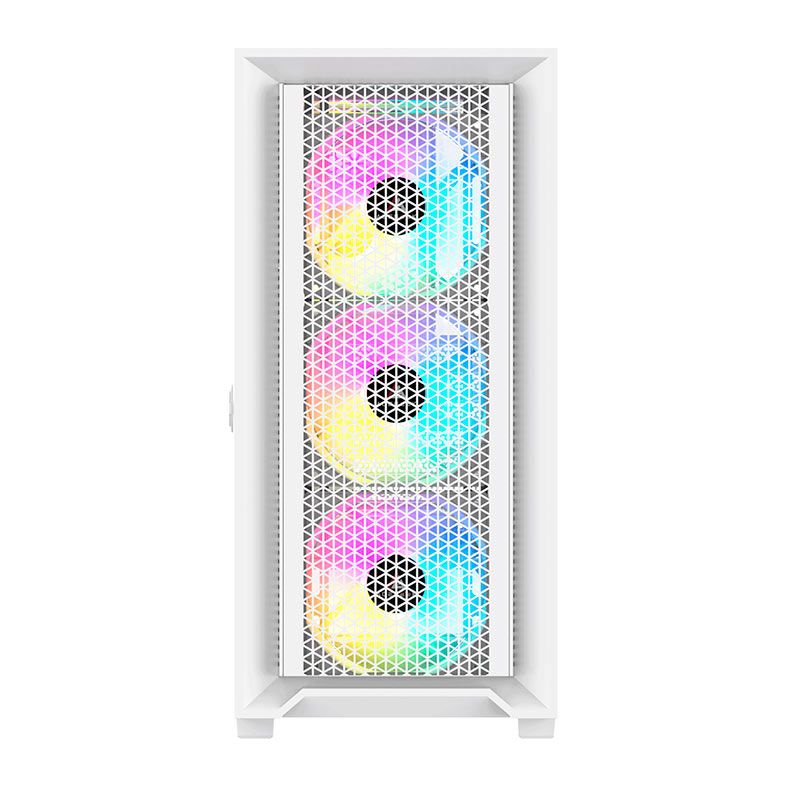 Gabinete Gamer Acegeek Tempest A370, Mid-Tower, Lateral de Vidro, Branco, AG-TEMPEST-A370-WH