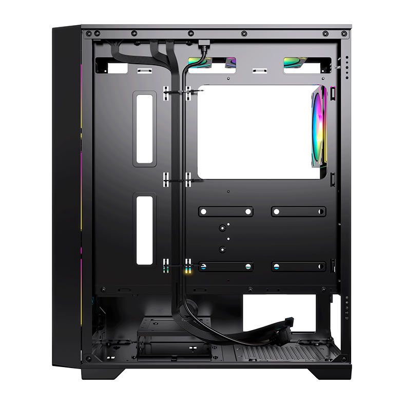 Gabinete Gamer Acegeek Terminator Type C, Mid-Tower, Lateral de