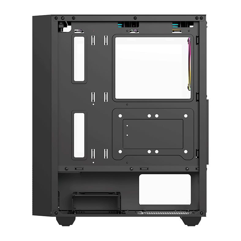 Gabinete Gamer Acegeek Utopia K445, Mid-Tower, Lateral de Vidro, Preto, AG-UTOPIA-K445-BK