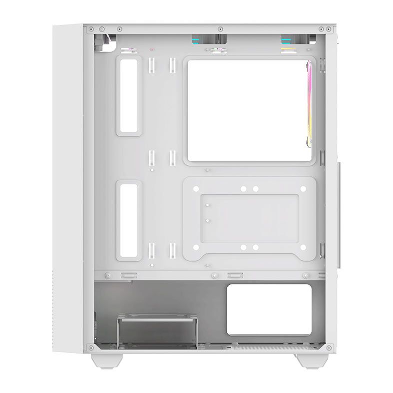 Gabinete Gamer Acegeek Utopia K445, Mid-Tower, Lateral de Vidro, Branco, AG-UTOPIA-K445-WH