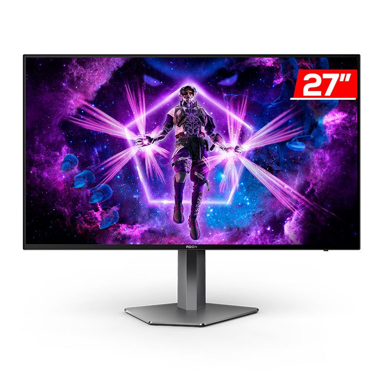Monitor Gamer AOC Agon Pro AG276QZD, 27 Pol, OLED, QHD, 0,01ms, 240Hz, HDMI/DP, G-Sync, AG276QZD