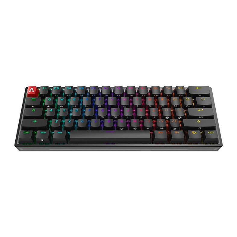 Teclado Mecanico Gamer AOC Agon AGK600, RGB, Switch Vermelho, Preto, AGK600BR/FG
