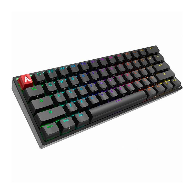 Teclado Mecanico Gamer AOC Agon AGK600, RGB, Switch Vermelho, Preto, AGK600BR/FG