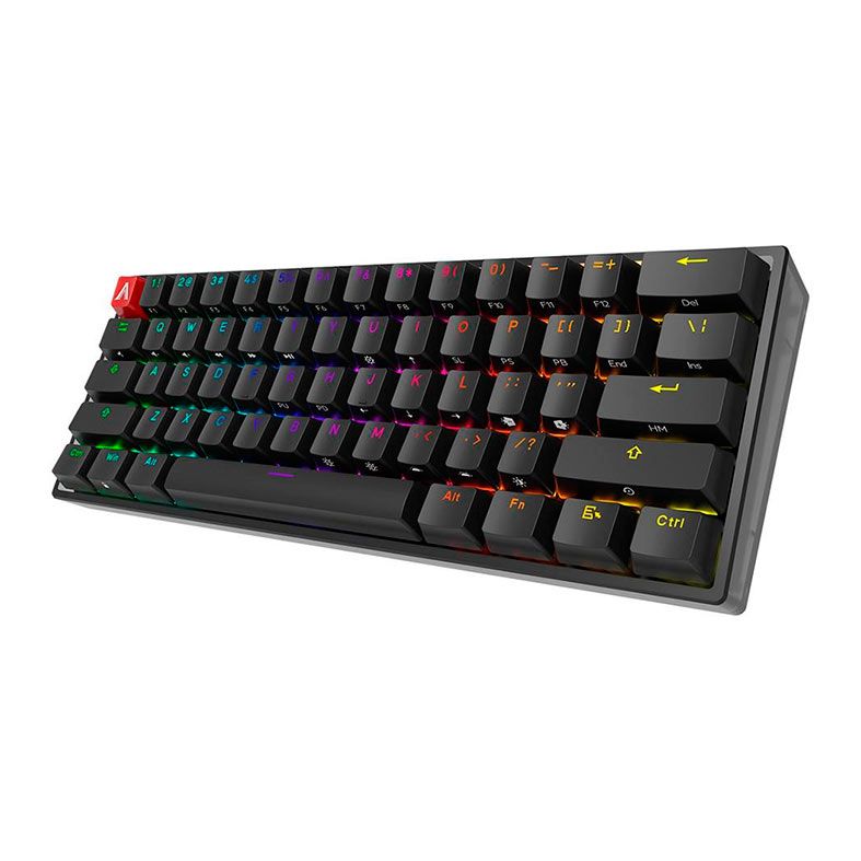 Teclado Mecanico Gamer AOC Agon AGK600, RGB, Switch Vermelho, Preto, AGK600BR/FG