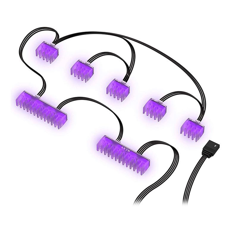 Organizador de Cabos NZXT HUE 2, RGB, AH-2PCCA-01