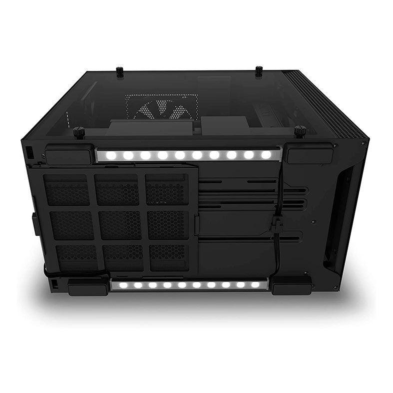 Kit Fita Com 2 Led Underglow NZXT Para Gabinete HUE 2, RGB, 200mm, AH-2UGKD-B1