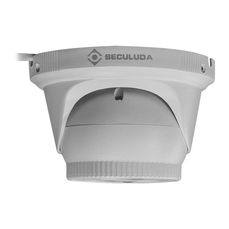 Camera Seculuda ColorVu IP Dome, HD, 2MP, Branco, AHD-W-MFD202M