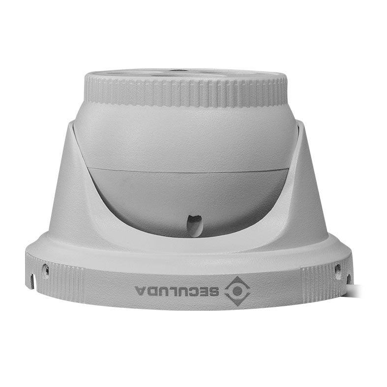 Camera Seculuda ColorVu IP Dome, HD, 2MP, Branco, AHD-W-MFD202M