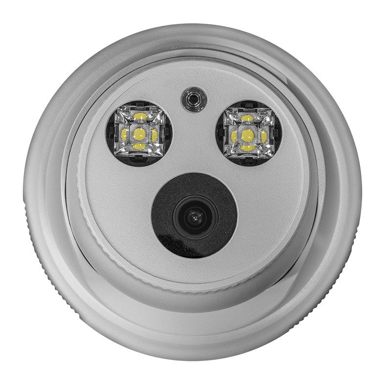 Camera Seculuda ColorVu IP Dome, HD, 2MP, Branco, AHD-W-MFD202M