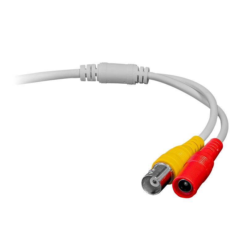 Camera Seculuda ColorVu IP Dome, HD, 2MP, Branco, AHD-W-MFD202M
