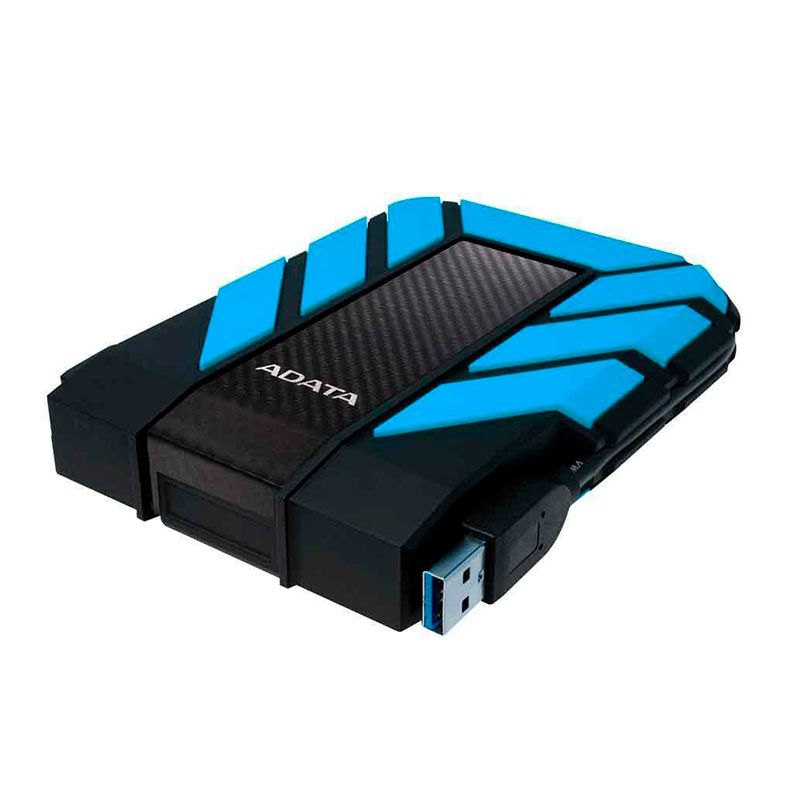 HD Externo ADATA HD710 Pro Durable, 1Tb, Preto e Azul, USB 3.2,  AHD710P-1TU31-CBL