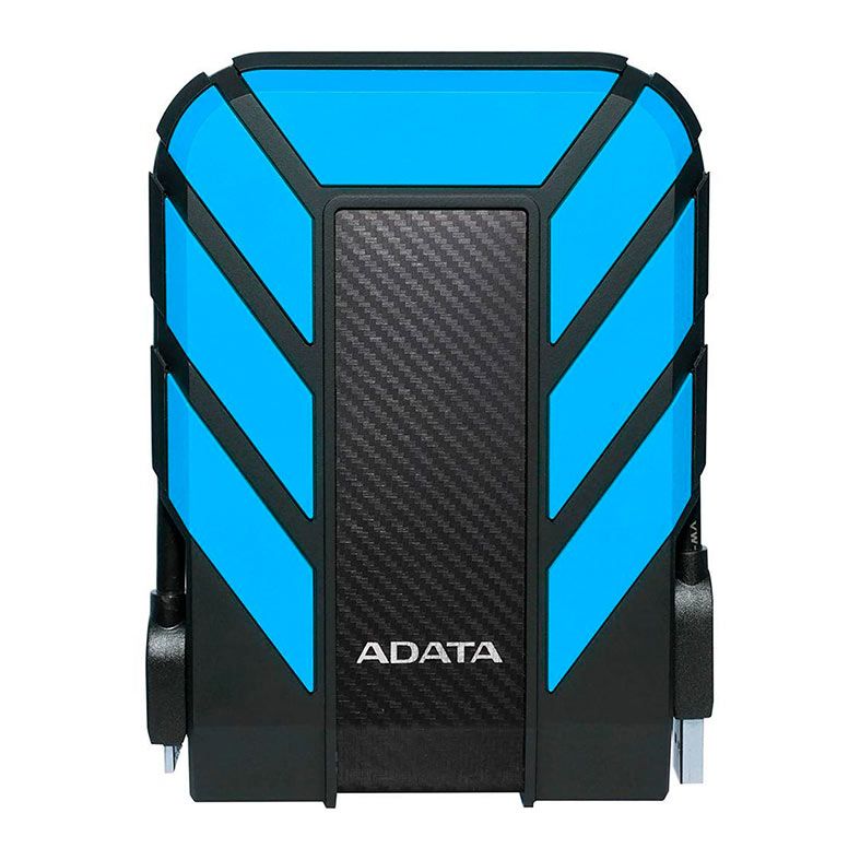 HD Externo ADATA HD710 Pro Durable, 2TB, Preto e Azul, USB 3.2,  AHD710P-2TU31-CBL