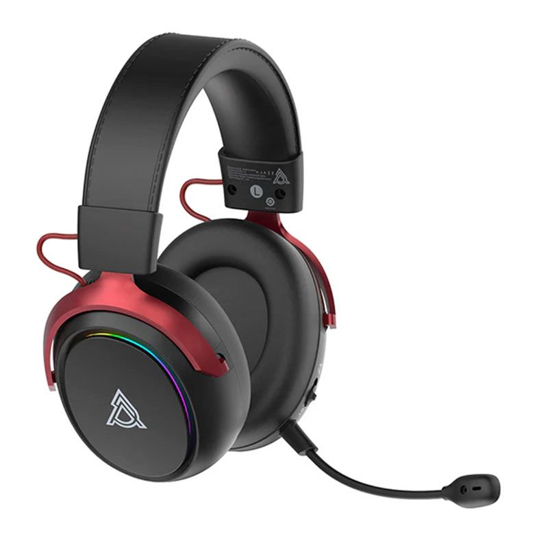 PRE VENDA - Headset Ajazz AHM10 Max, Drivers 53mm, RGB, Tri-Mode, Preto, AHM10MAX-BK