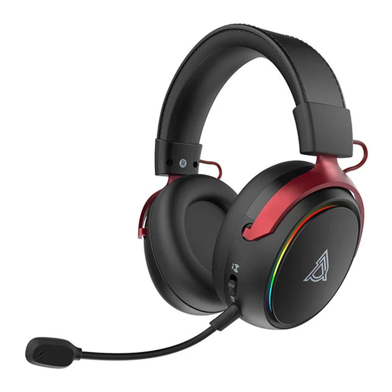 PRE VENDA - Headset Ajazz AHM10 Max, Drivers 53mm, RGB, Tri-Mode, Preto, AHM10MAX-BK