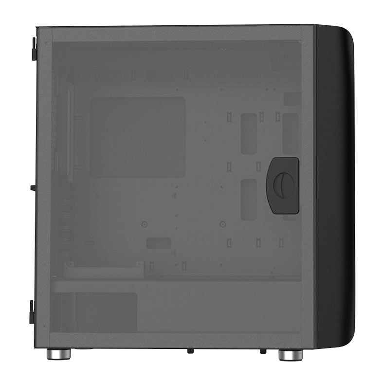 Gabinete Gamer Alseye AI, Full-Tower, Lateral de Vidro, Preto, AI-BK