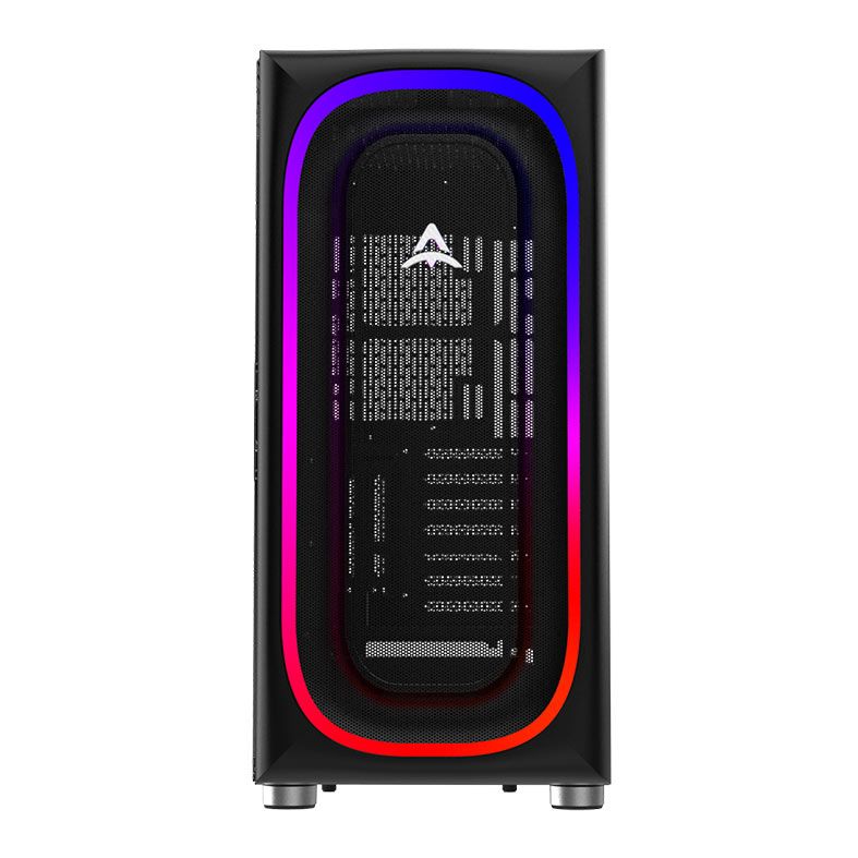 Gabinete Gamer Alseye AI, Full-Tower, Lateral de Vidro, Preto, AI-BK