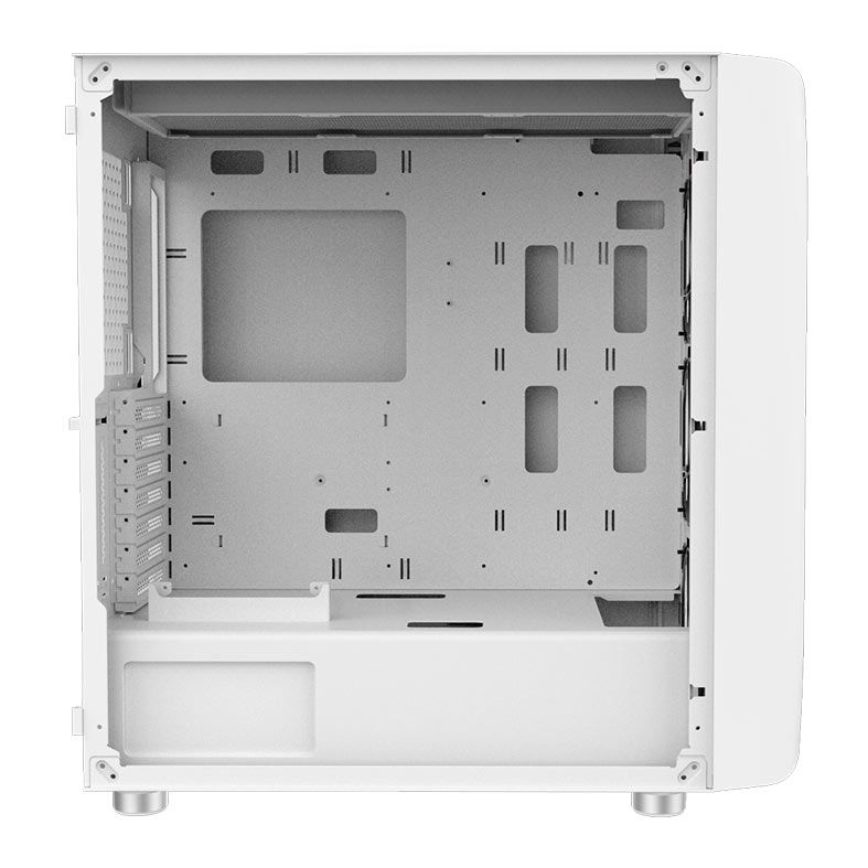 Gabinete Gamer Alseye Ai Pro, RGB, Full-Tower, Lateral de Vidro, Branco, ALSEYE-AI-PRO