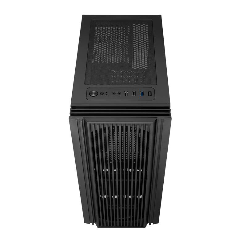 Gabinete Gamer Aigo DarkFlash BF3 Preto Lateral Vidro
