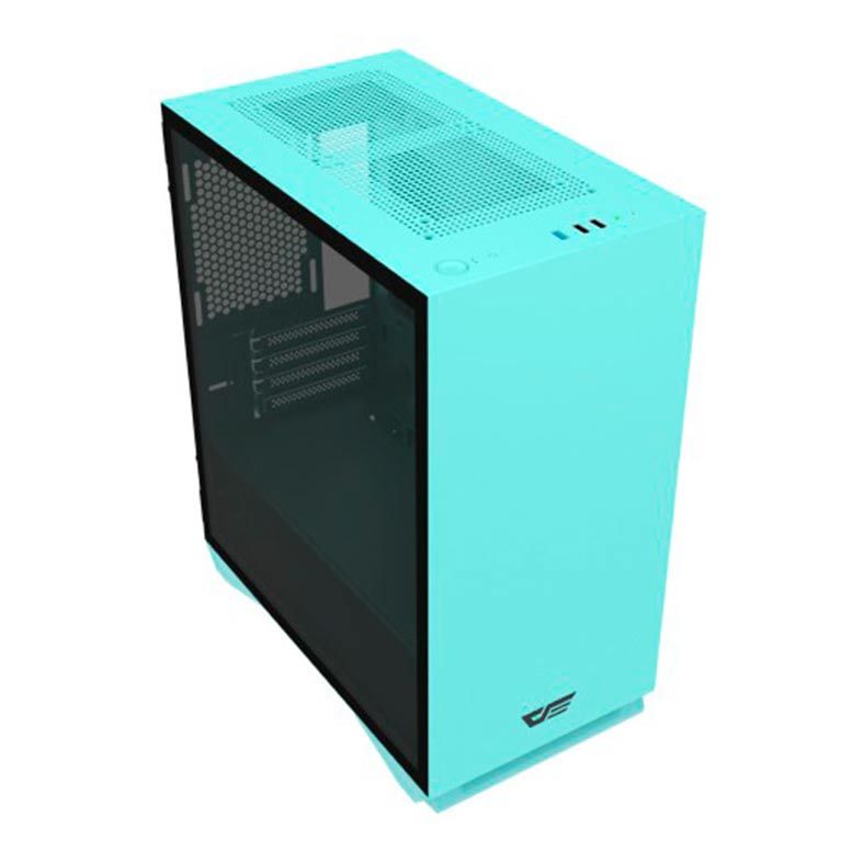 Gabinete Gamer Aigo DarkFlash DLM 22 Neo Mint Lateral Vidro