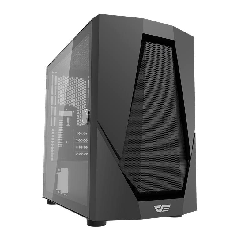 Gabinete Gamer Aigo DarkFlash DLM 24 Lateral Vidro Preto