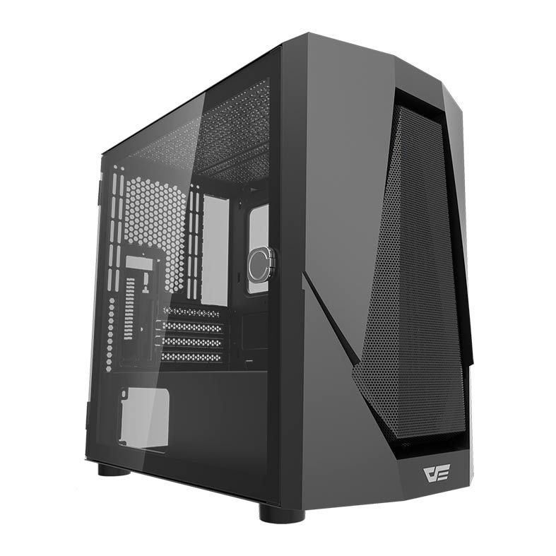 Gabinete Gamer Aigo DarkFlash DLM 24 Lateral Vidro Preto