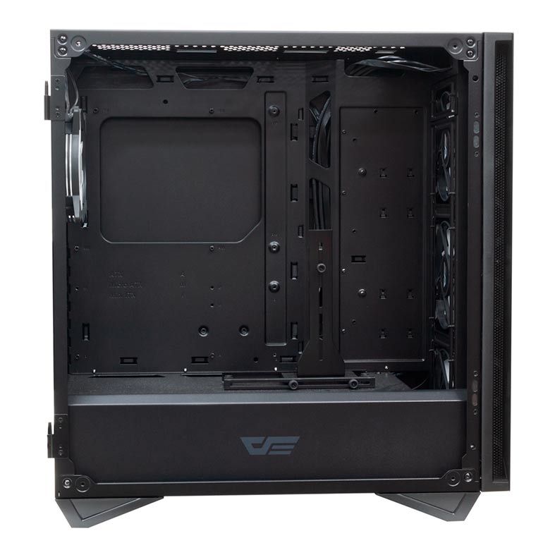 Gabinete Gamer Aigo DarkFlash DLS480 Preto Lateral Vidro