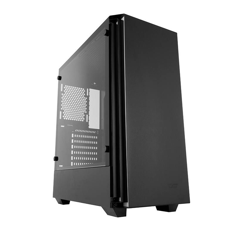 Gabinete Gamer Aigo DarkFlash J11 Preto Lateral Vidro