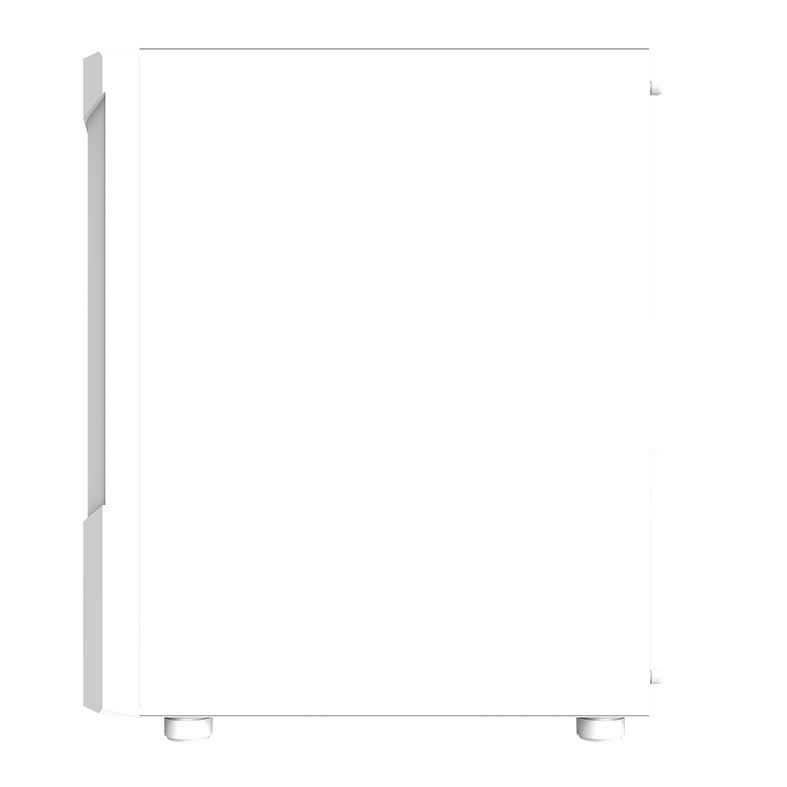 Gabinete Gamer Aigo DarkFlash Pollux, RGB, Mid-Tower, Com 4 Ventoinhas, Lateral Acrilico, Branco, AIGO-DF-POLLUX-WH