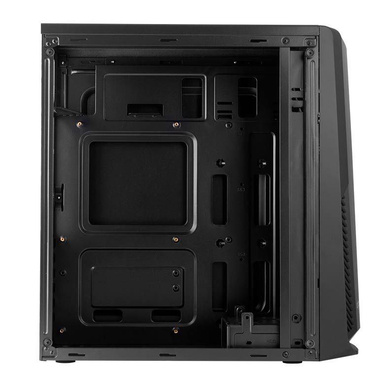 Gabinete Gamer Aigo Rainbow 6 Preto Lateral Acrilico
