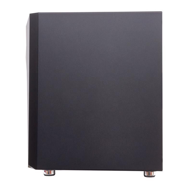 Gabinete Gamer Aigo Rainbow X Preto Lateral Vidro