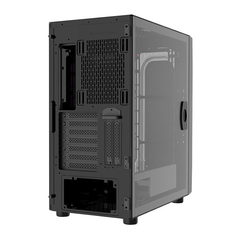 Gabinete Gamer Alseye Ai Pro, RGB, Full-Tower, Lateral de Vidro, Preto, AIPRO-B