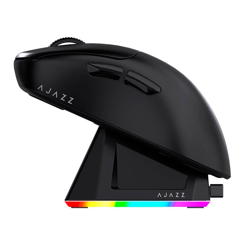 PRE VENDA - Mouse Gamer Ajazz AJ179P MC, 12000DPI, 6 Botoes, Wireless, Preto, AJ179P-MC-BK