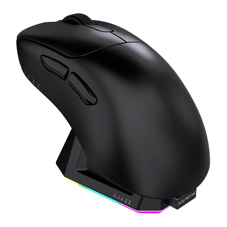 PRE VENDA - Mouse Gamer Ajazz AJ179P MC, 12000DPI, 6 Botoes, Wireless, Preto, AJ179P-MC-BK