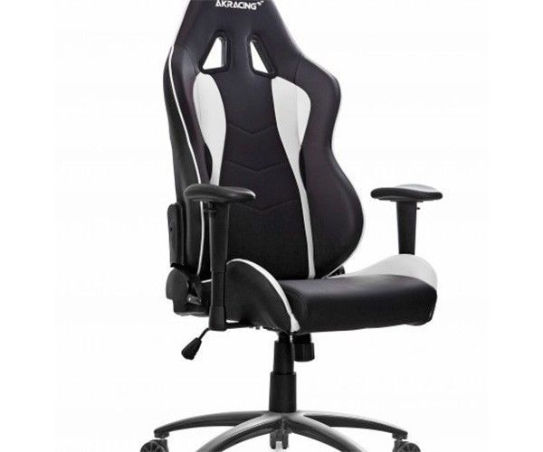 Cadeira Gamer AKRacing Nitro Preta Branco 10027 0 Pichau