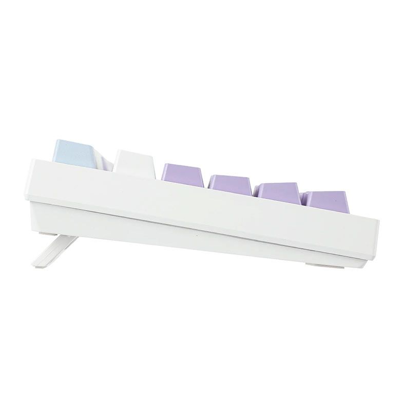PRE VENDA - Teclado Mecanico Ajazz AK820 Pro, 75%, RGB, Switch Flyfish, Tri-Mode, Branco e Azul, AK820PRO-WB