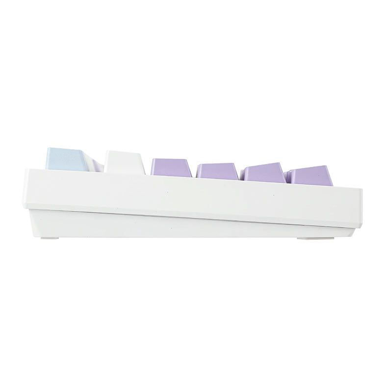 PRE VENDA - Teclado Mecanico Ajazz AK820 Pro, 75%, RGB, Switch Flyfish, Tri-Mode, Branco e Azul, AK820PRO-WB