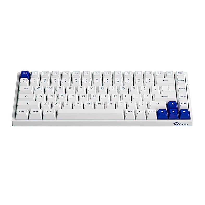 Teclado Mecanico Gamer Akko 3084B Plus V2, RGB, Wireless, Switch Jelly Purple, AKKO-3084B-PURPLE