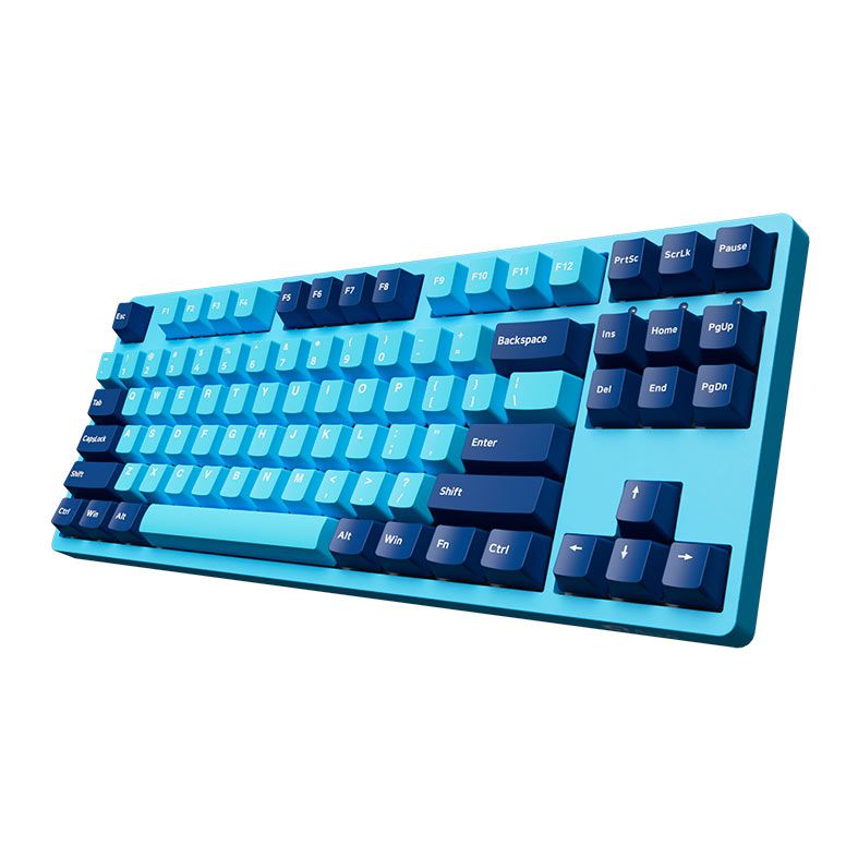Teclado Mecanico Gamer Akko Mirror Of The Sky, ANSI, Switch Radiant Red, Azul, AKKO-3087-V2