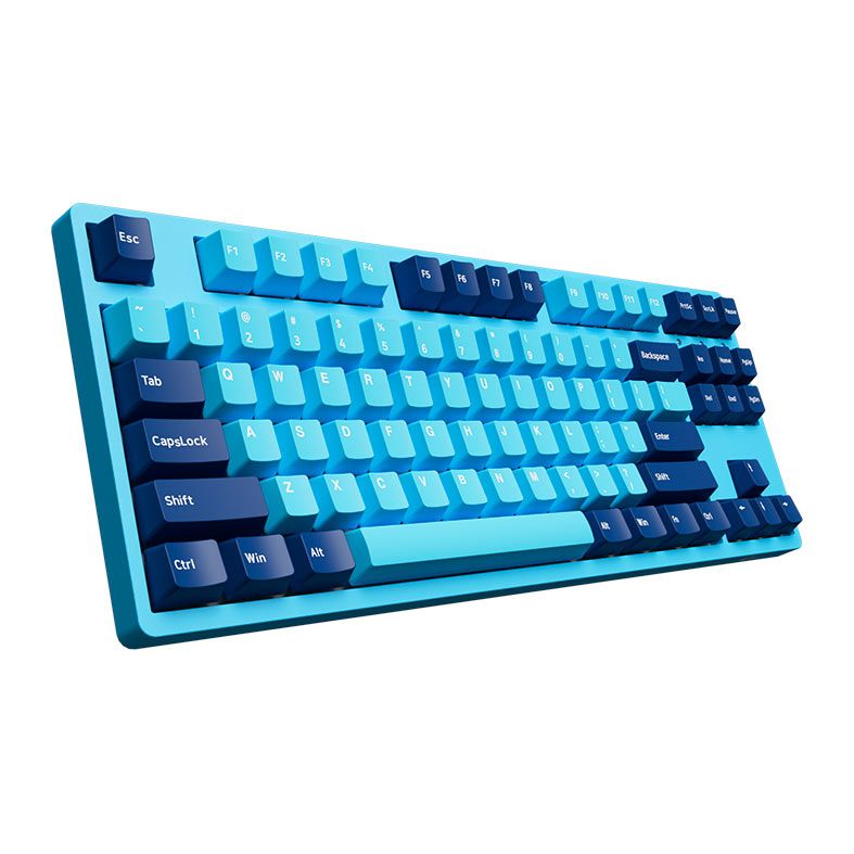 Teclado Mecanico Gamer Akko Mirror Of The Sky, ANSI, Switch Radiant Red, Azul, AKKO-3087-V2