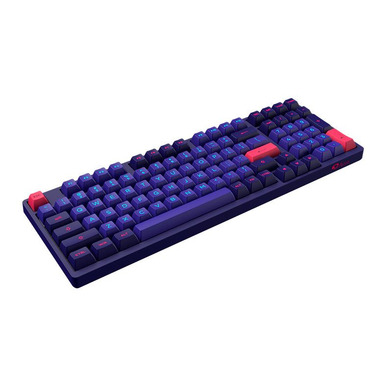 Teclado Mecanico Gamer Akko Neon 3098, Switch Cream Blue, AKKO-3098-NEON