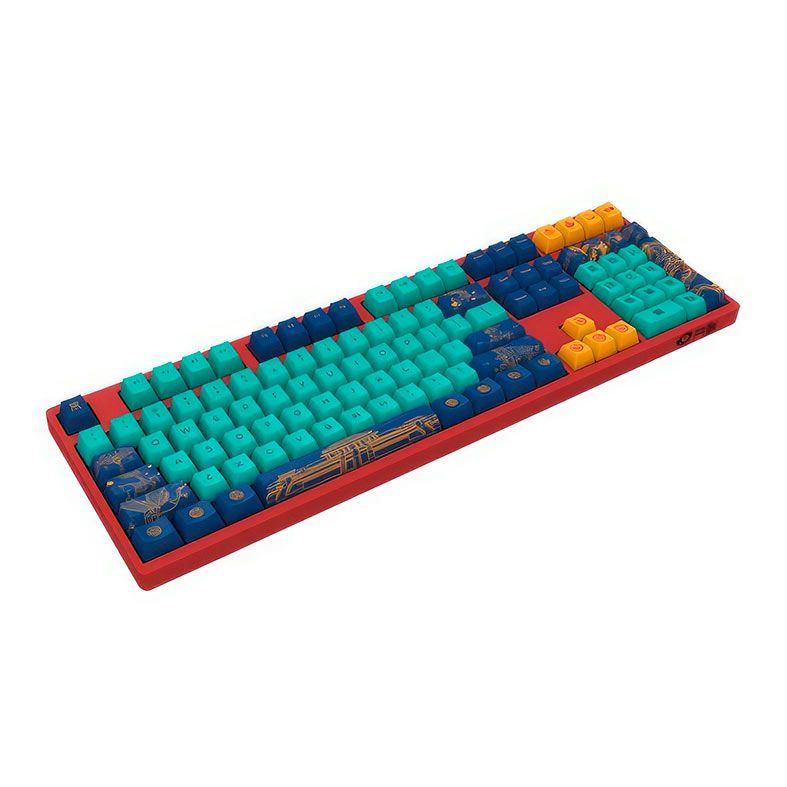 Teclado Mecanico Gamer Akko 3108 V2 World Tour Beijing, Switch Akko Sakura, AKKO-3108V2-BJNG