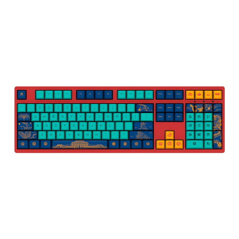 Teclado Mecanico Gamer Akko 3108 V2 World Tour Beijing, Switch Akko Sakura, AKKO-3108V2-BJNG