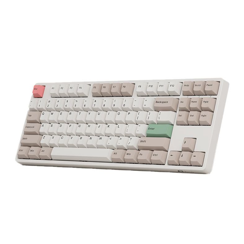 Teclado Mecanico Gamer Akko 5087S QMK 9009, RGB, Switch Pink, AKKO-5087S-QMK