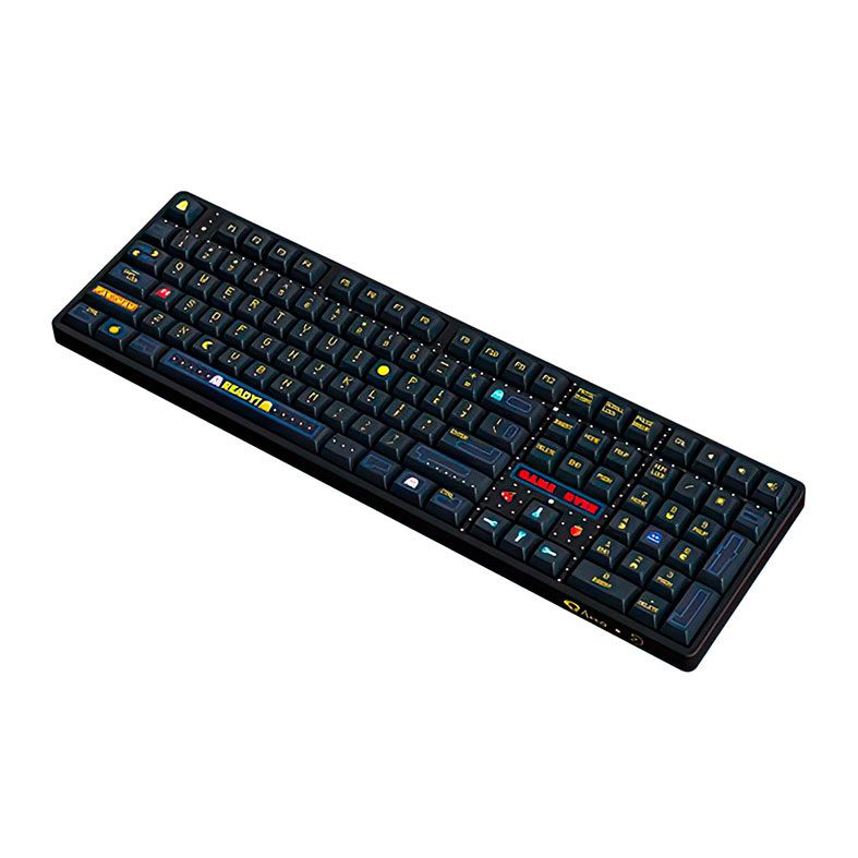 Teclado Mecanico Gamer Akko 5108S Pac Man, RGB, Switch Crystal, AKKO-5108S-PACMAN