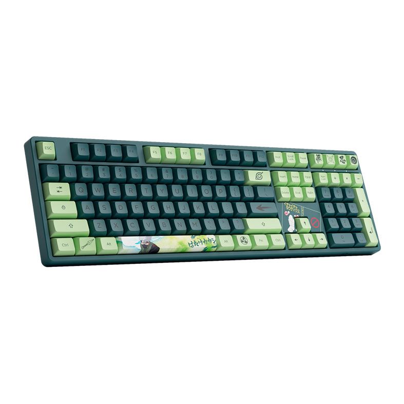 Teclado Mecanico Gamer Akko Naruto Shippuden Hatake Kakashi, RGB ANSI, Switch Akko CS Lavender Purple, AKKO-5108S-RGB-CSLPP
