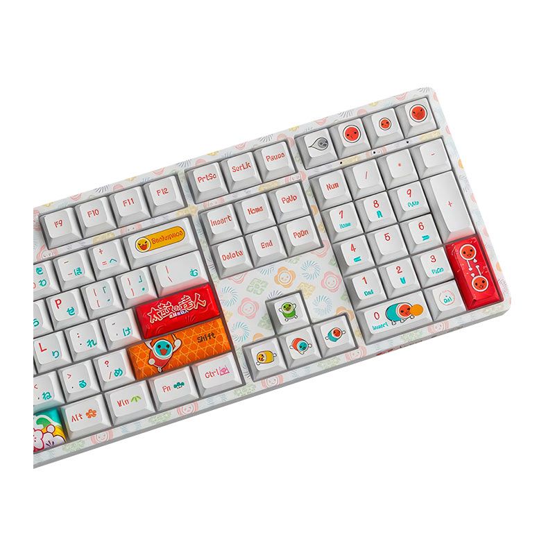 Teclado Mecanico Gamer Akko 5108S Taiko no Tatsujin, RGB, Switch Crystal, AKKO-5108S-TATSUJIN